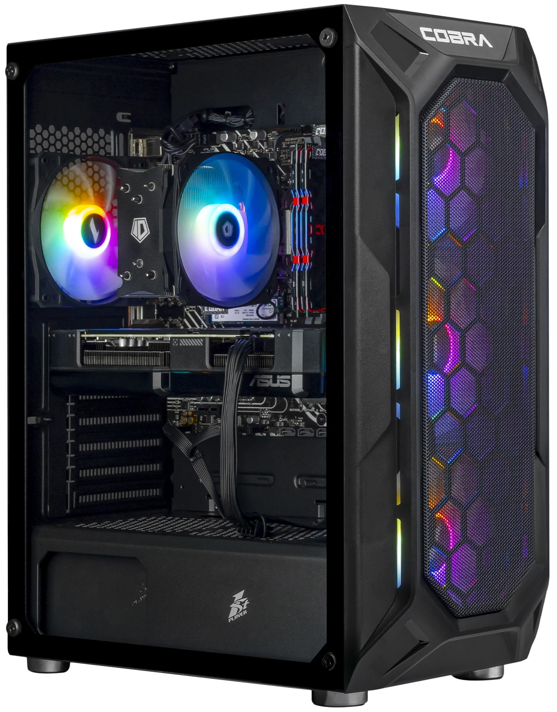 Системний блок Cobra Go RTX 5060 / Ryzen 5 5600 / RAM 32GB / SSD 500GB (R5G23570)