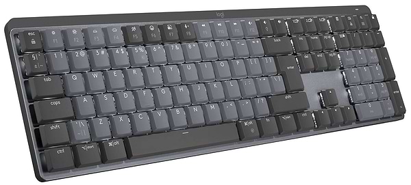 Фото - Клавіатура бездротова Logitech MX Mechanical Wireless Graphite Clicky (920-010759)