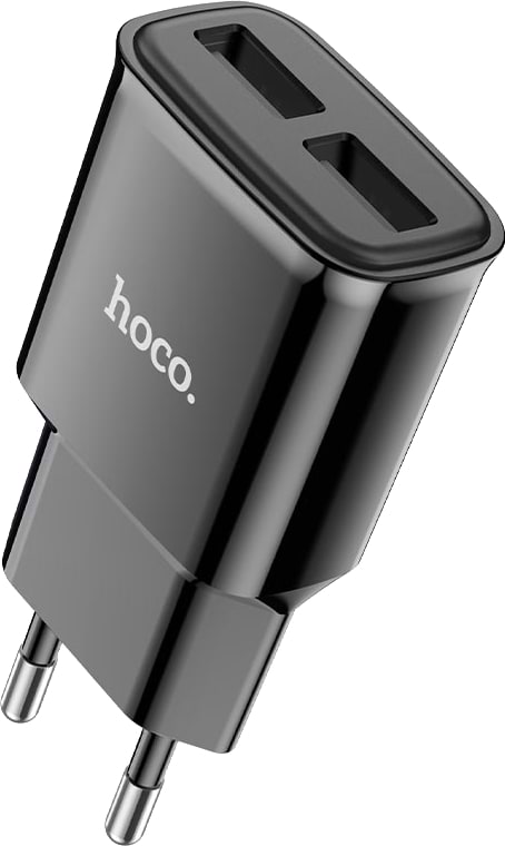 Мережевий зарядний пристрій HOCO C88A 12W Black (6931474749482) - Фото 1