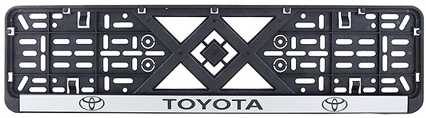 Фото - Рамка под номер Bi-Plast TOYOTA (BP-240)