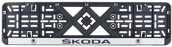 Рамка під номер Bi-Plast ŠKODA (BP-237)