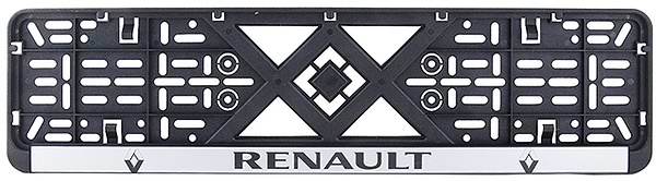 Фото - Рамка під номер Bi-Plast RENAULT (BP-233)