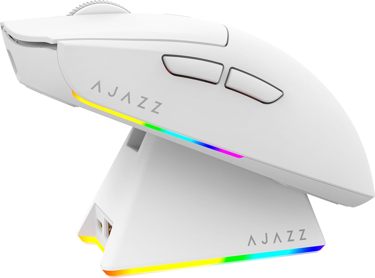 Мышь беспроводная игровая Ajazz AJ139 V2 MC-3 Mod-White-Pixart  3311 (AJ139-V2-MC-W) - Фото 1