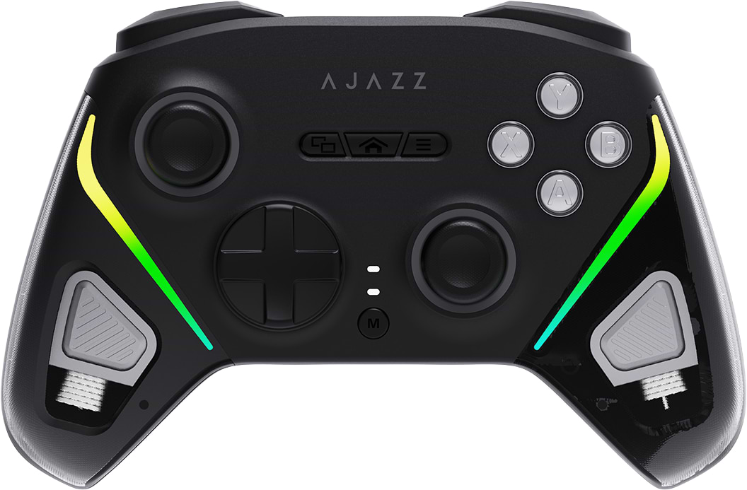 Геймпад Ajazz 2.4G/BT/USB (Switch/PC/iOS/Android) RGB Black (GP100-B) - Фото 1