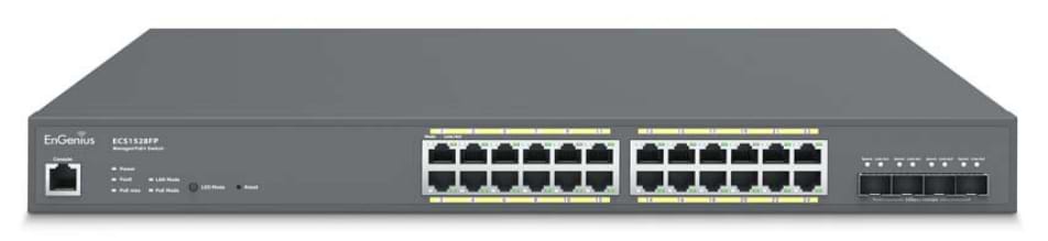 Коммутатор локальной сети (Switch) EnGenius ECS1528FP - Фото 1