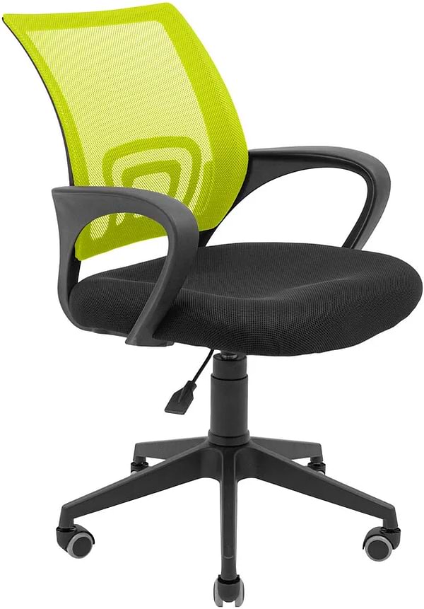 Фото - Крісло офісне Richman Спайдер Ю Пластик Піастра Сітка чорна + зелена Фото - Крісло офісне Richman Спайдер Ю Пластик Піастра Сітка чорна + зелена