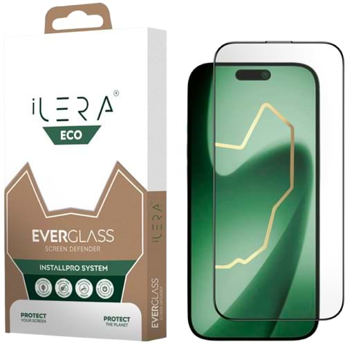 Купити Захисне скло для смартфону ILera ECO EverGlass for iPhone 17 Pro (iLEc14) - Фото 1 Захисне скло для смартфону ILera ECO EverGlass for iPhone 17 Pro (iLEc14) - Фото 1