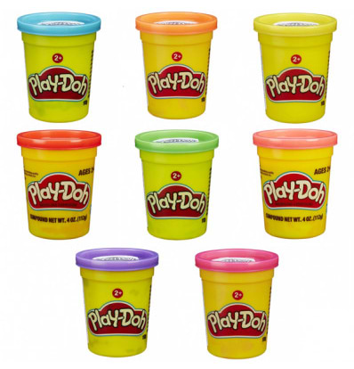 Фото - Расходники Hasbro Play-Doh пластилин в баночке 112 г. фиолетовый (B6756_B7561)