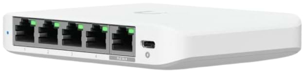 Коммутатор локальної мережі (Switch) Ubiquiti USW-FLEX-2.5G-5