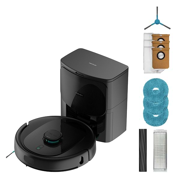 Фото - Робот-пилосос миючий Cecotec Conga 9590 Spin Revolution Ultra Power Home (A01_EU01_100146)