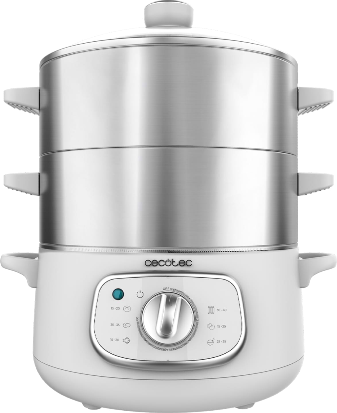 Пароварка Cecotec Vapovita SteelPot White (A01_EU01_100630)