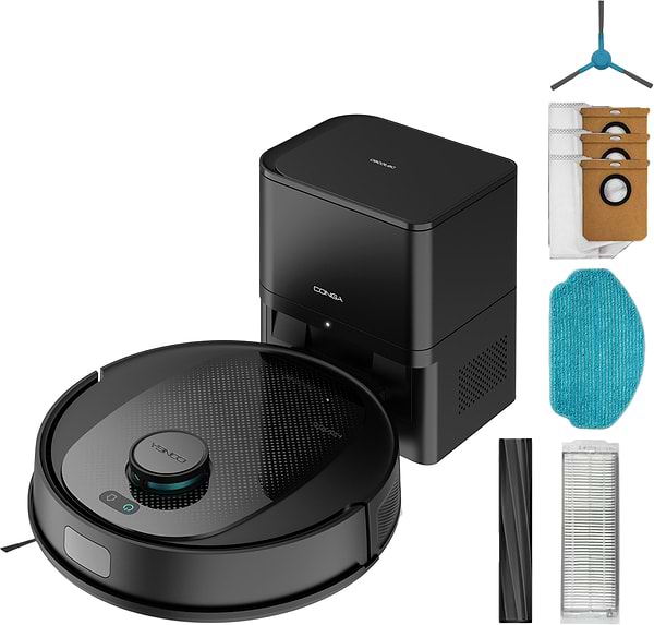 Фото - Робот-пилосос миючий Cecotec Conga 7690 Immortal Max Home (A01_EU01_107140)