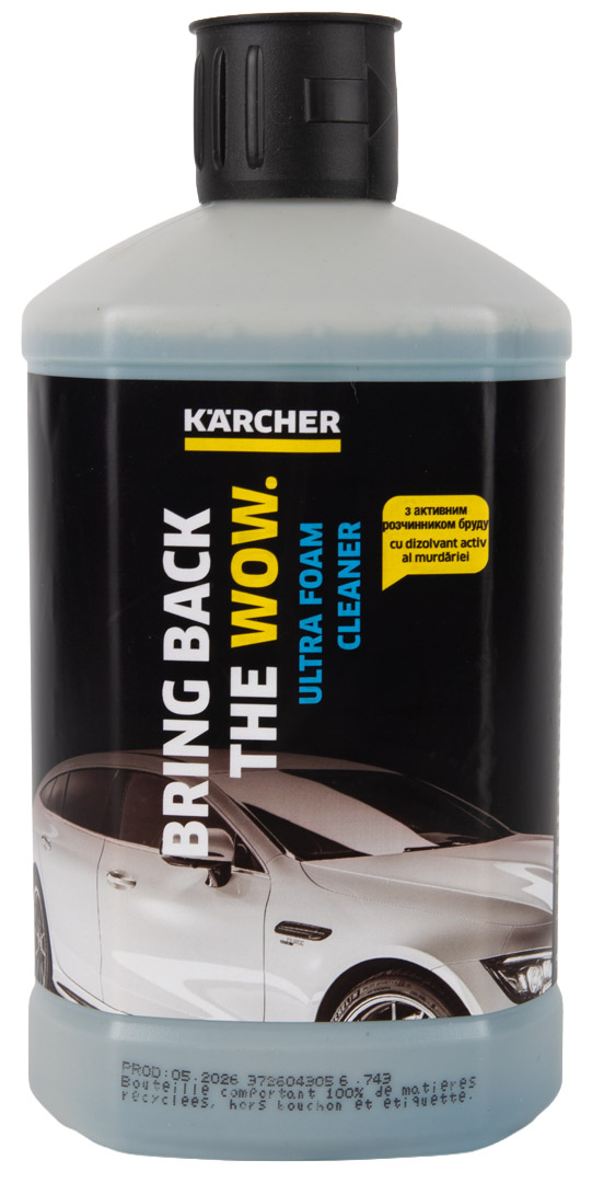 Шампунь для минимойки Karcher Ultra Foam 3-в-1, 1 л (6.295-743.0)