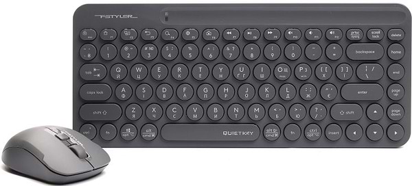 Фото - Клавиатура+мышь беспроводная A4tech FG3200 Air2 (Grey)