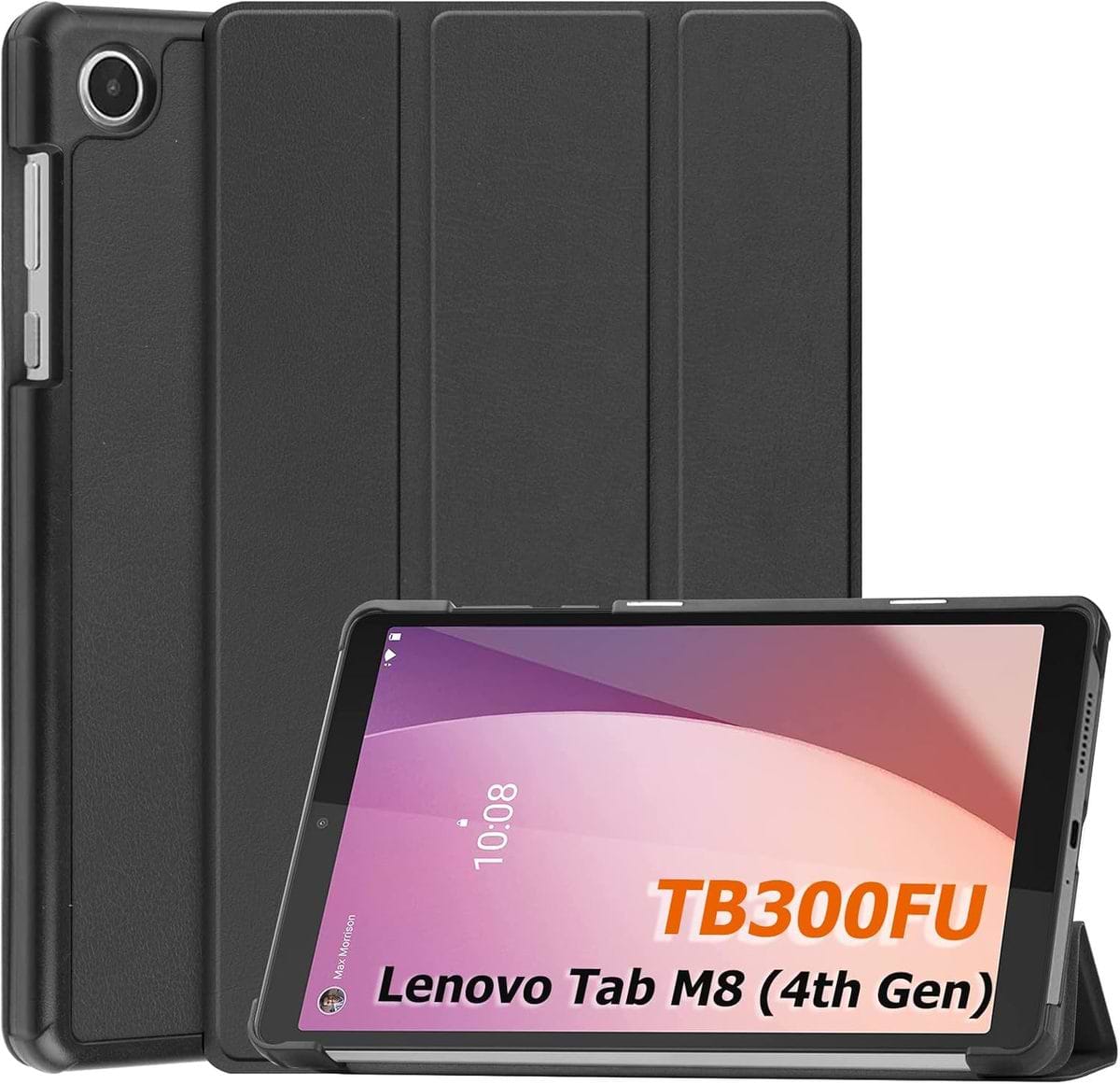 Чохол для планшета Zarmans for Lenovo Tab M8 (4 gen) Black (000001885) - Фото 1