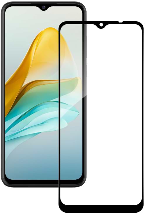 Захисне скло для смартфону ACCLAB Full Glue for ZTE Blade A53 Black (1283126583278)