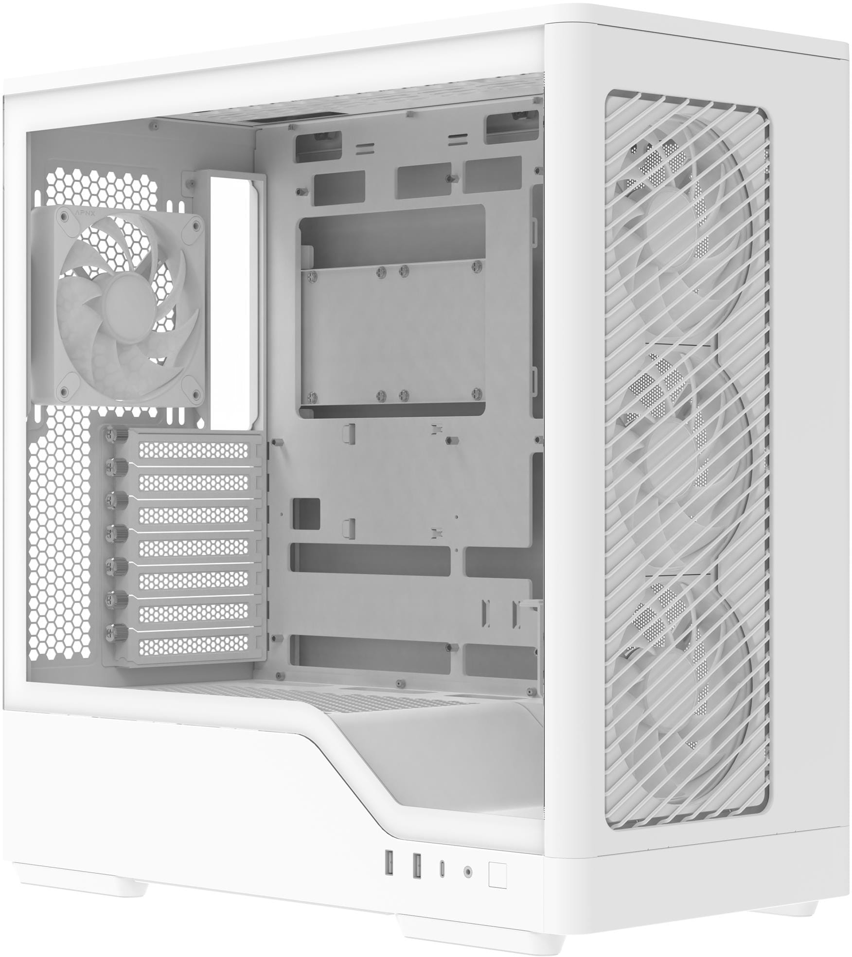 Корпус AEROCOOL D520A-WT-v1 White (ACCM-DS05143.21)