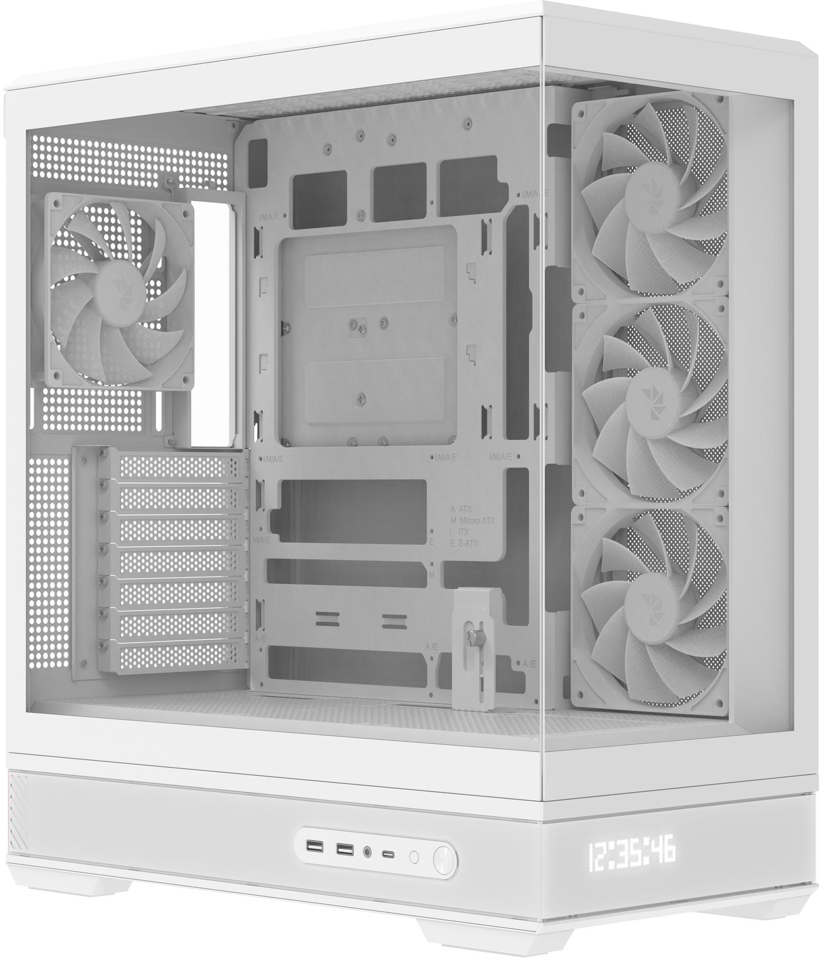 Корпус AEROCOOL P500B Digi-WT-v1 White (ACCM-PN09143.21)