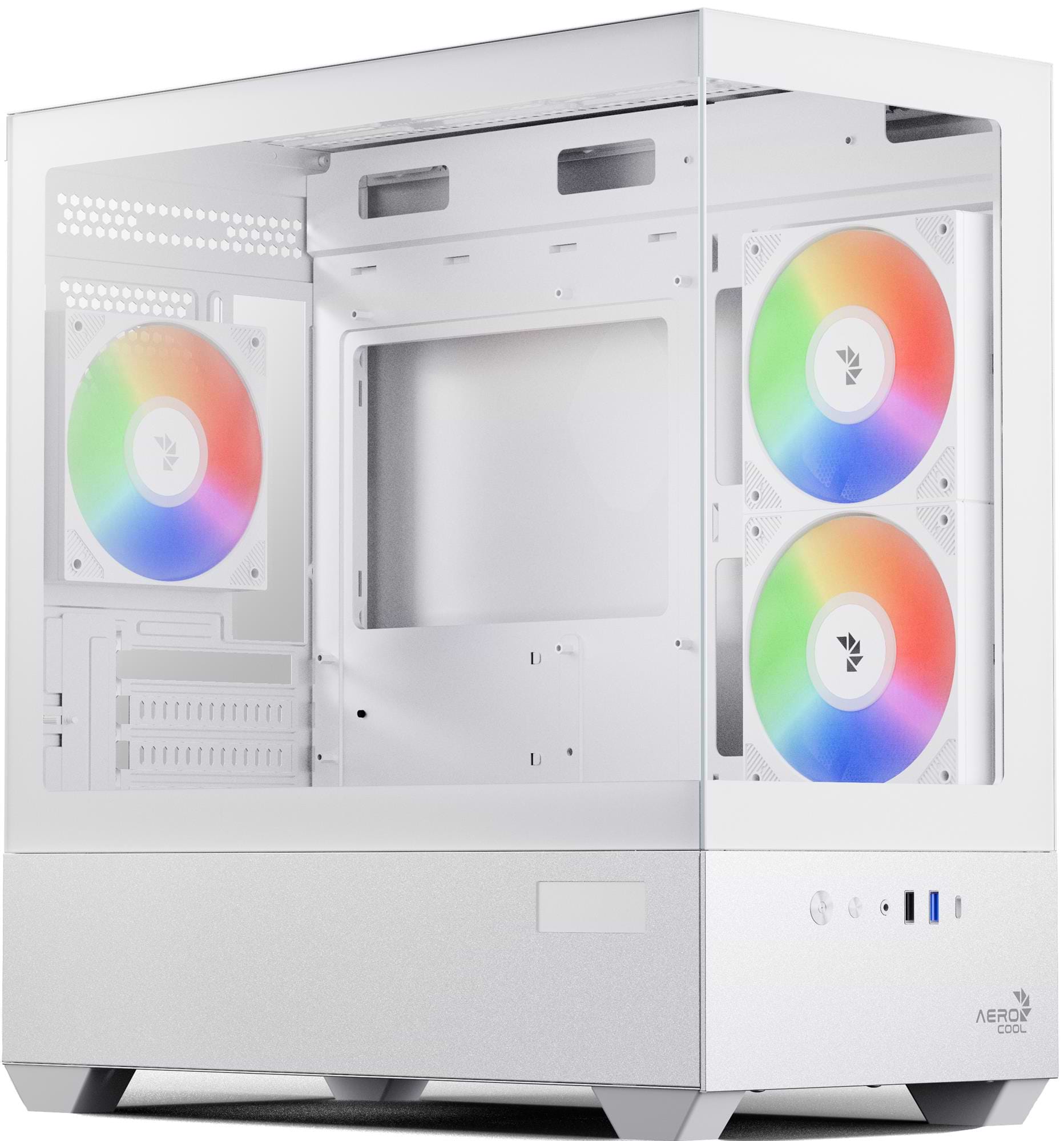 Корпус AEROCOOL P300D Digi-G-WT-v1 White (ACCS-PN05033.21)