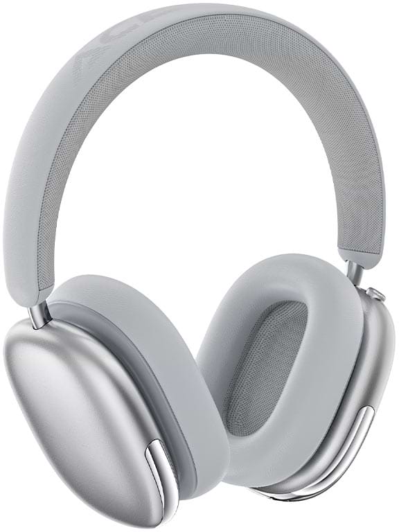 Фото - Наушники полноразмерные беспроводные AceFast H9 ANC Silver (6974316284383)