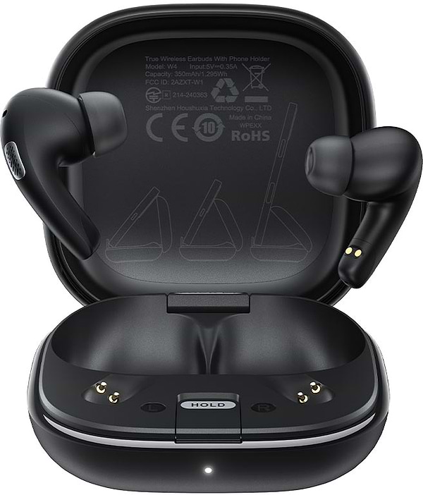 Фото - Навушники вкладиші бездротові TWS AceFast W4 Black (6974316285014)