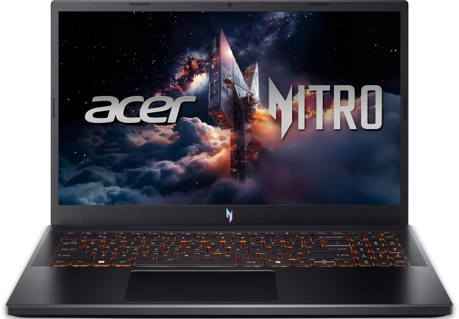 Ноутбук игровой Acer Nitro V 15 ANV15-52-54VL (NH.QZ8EU.00K) Obsidian Black - Фото 1
