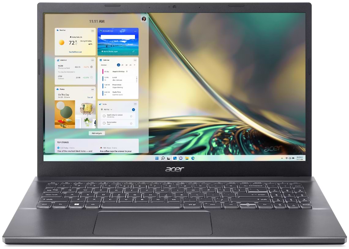 Ноутбук Acer Aspire 5 A515-57G (NX.KNZEU.002) Steel Gray - Фото 1