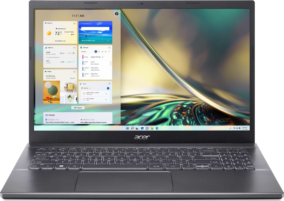 Ноутбук Acer Aspire 5 A515-57G (NX.KNZEU.003) Steel Gray - Фото 1