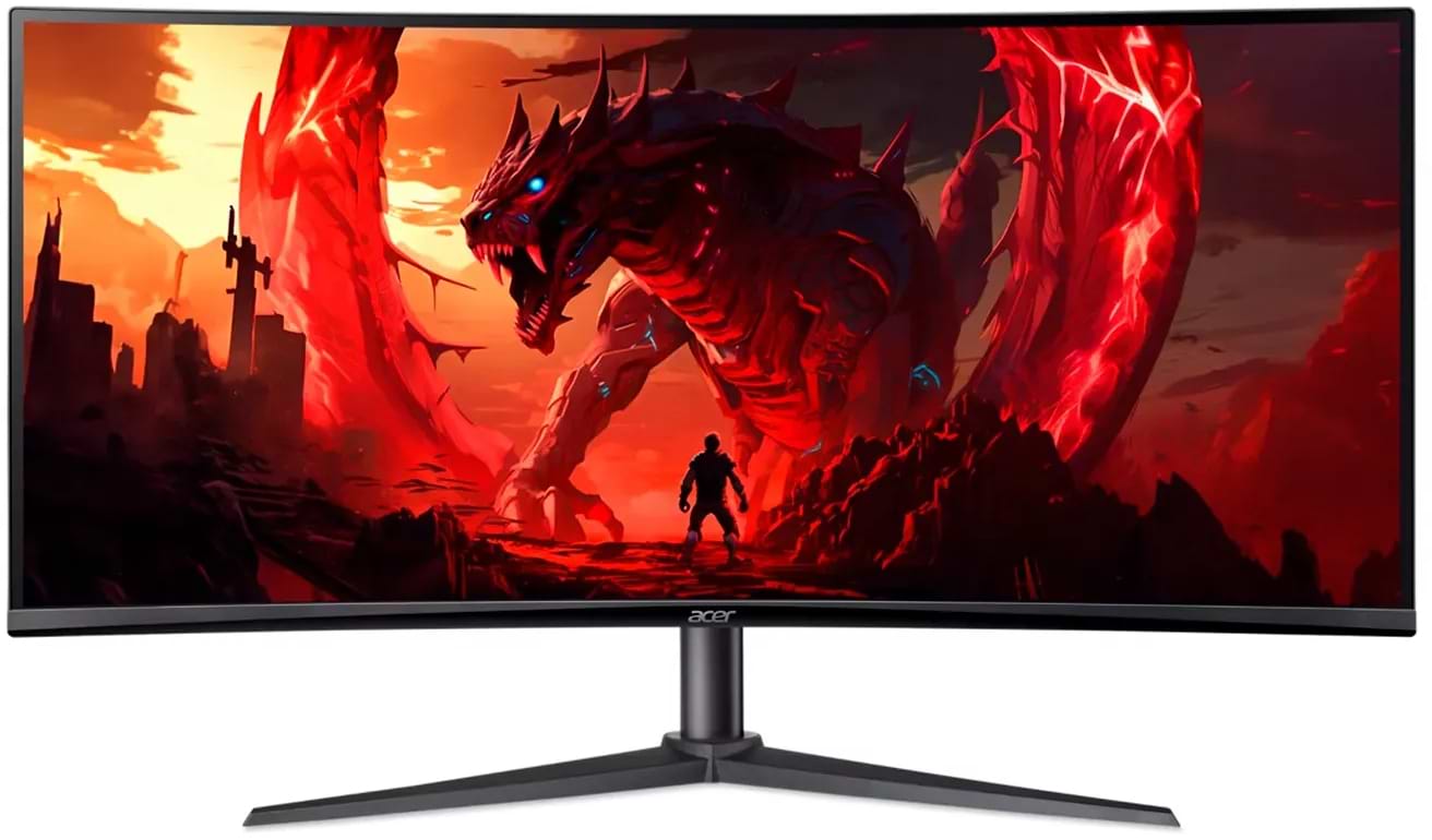 Монитор игровой Acer Nitro ED340CUS3BMIIPX (UM.CE0EE.301) - Фото 1