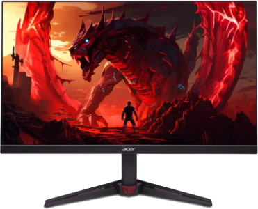 Монітор ігровий Acer Nitro VG240YX1bmiipx (UM.QV0EE.101) Black - Фото 1