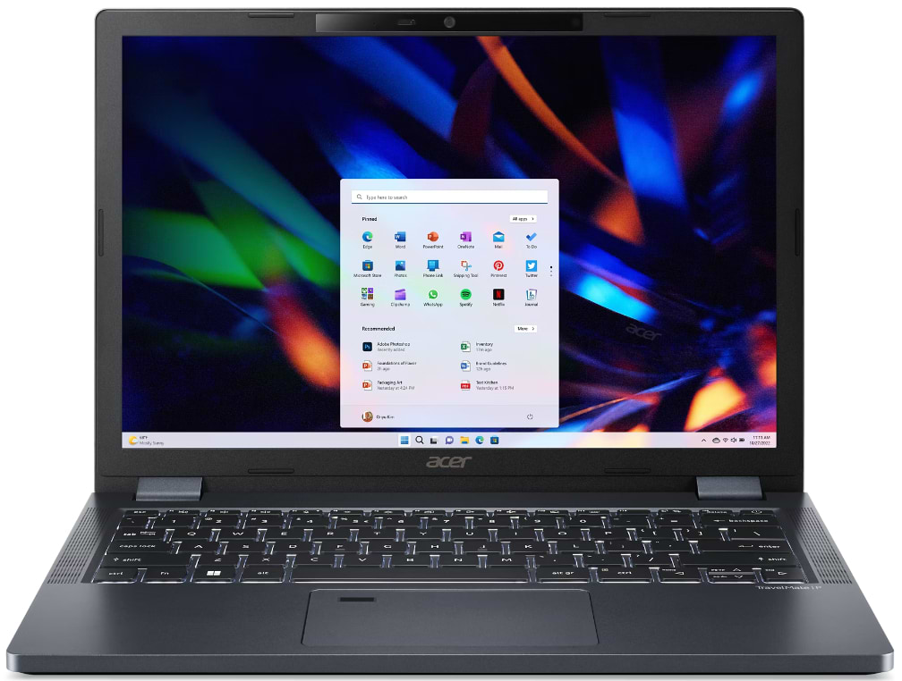Ноутбук Acer TravelMate TMP413-51-TCO (NX.B55EU.009) Slate Blue - Фото 1