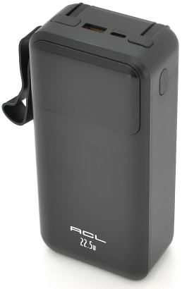 Фото - Батарея мобильная ACL Powerbank PW-22 30000mAh PD 22.5W Black (ACLPW-22) Фото - Батарея мобильная ACL Powerbank PW-22 30000mAh PD 22.5W Black (ACLPW-22)