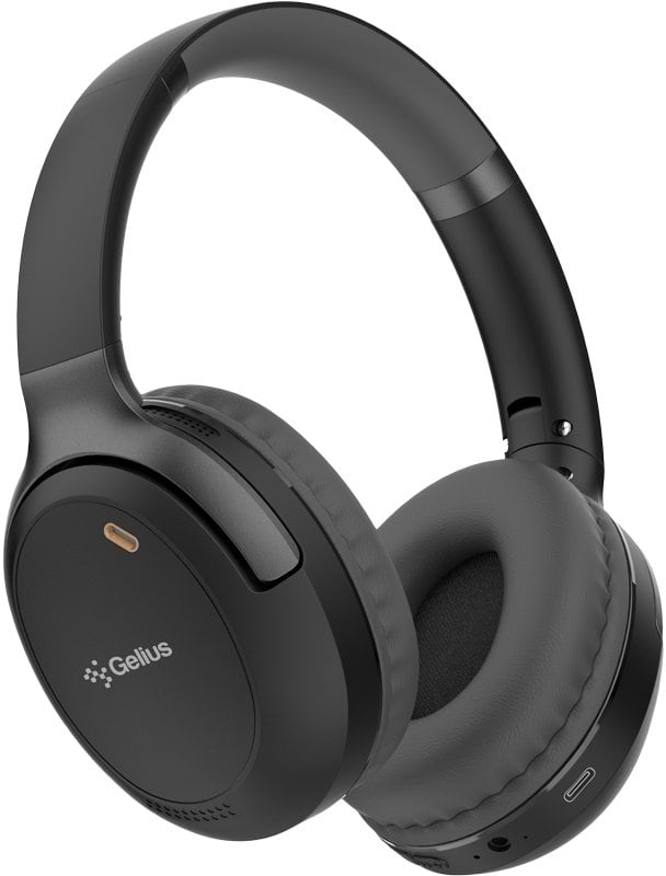 Навушники накладні бездротові Gelius Heritage GP HP-011 Black (101409) - Фото 1