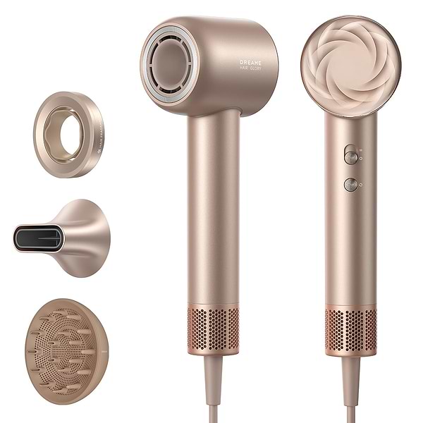 Фото - Фен Dreame Hair Glory Mix High-speed Hair Dryer-Gold (AHD18)