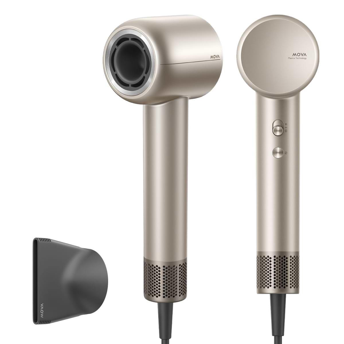 Фен Mova Shine 10-Gold (AMSH10-GOLD) - Фото 1