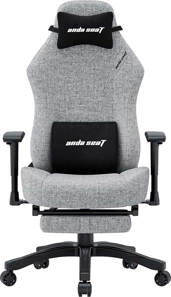 Фото - Кресло для геймеров Anda Seat Luna Pro Size L Gray Fabric (AD18T-44-G-F)
