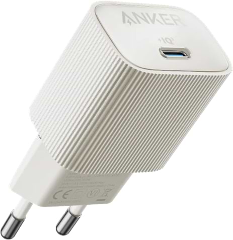 Мережевий зарядний пристрій Anker PowerPort 511 Nano IV - 30W USB-C White (A2337G21) - Фото 1