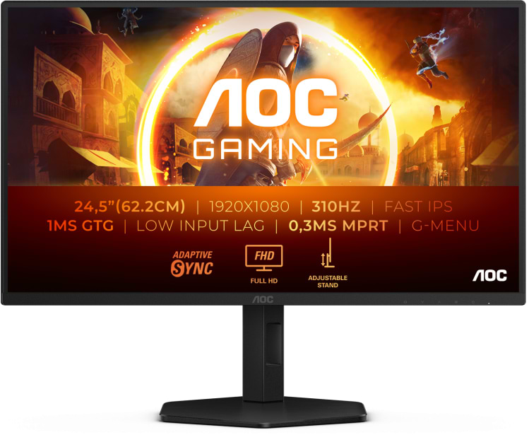 Монітор ігровий AOC 25G4SXU Black - Фото 1