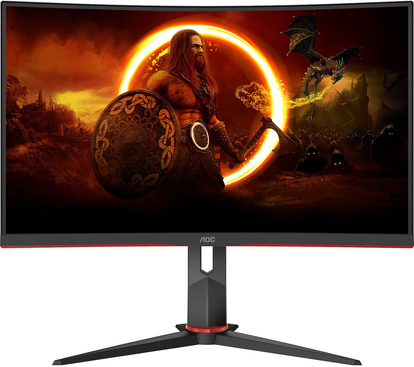 Монитор игровой AOC C27G2Z3/BK - Фото 1