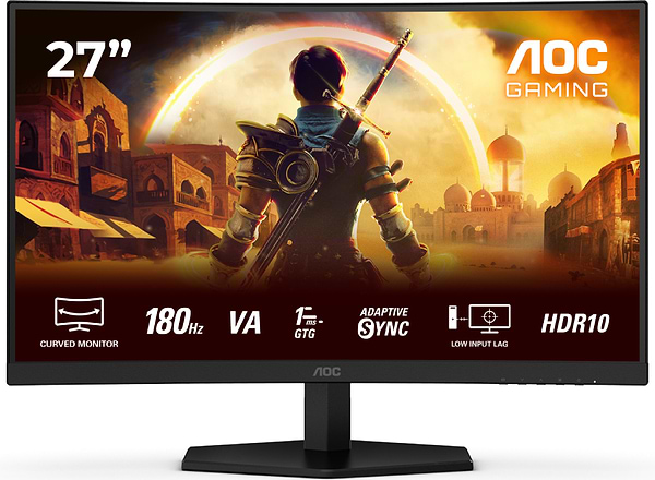 Фото - Монитор игровой AOC C27G42E Black