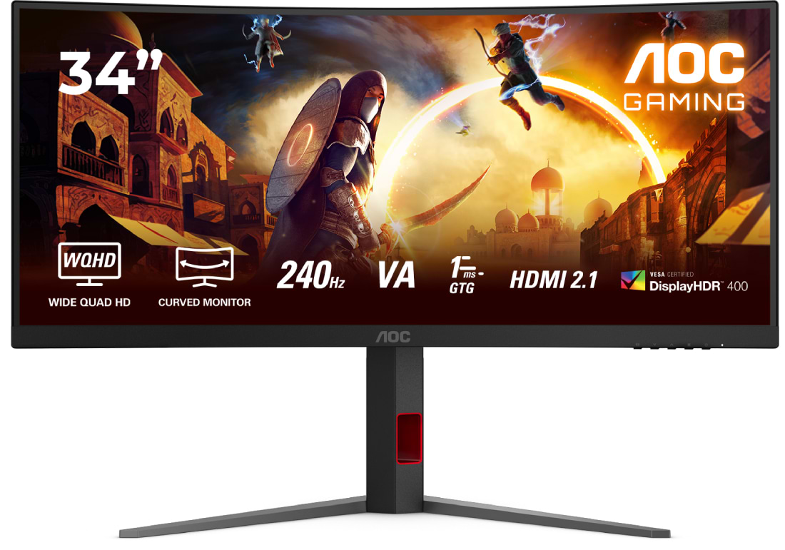 Монитор игровой AOC CU34G4Z - Фото 1