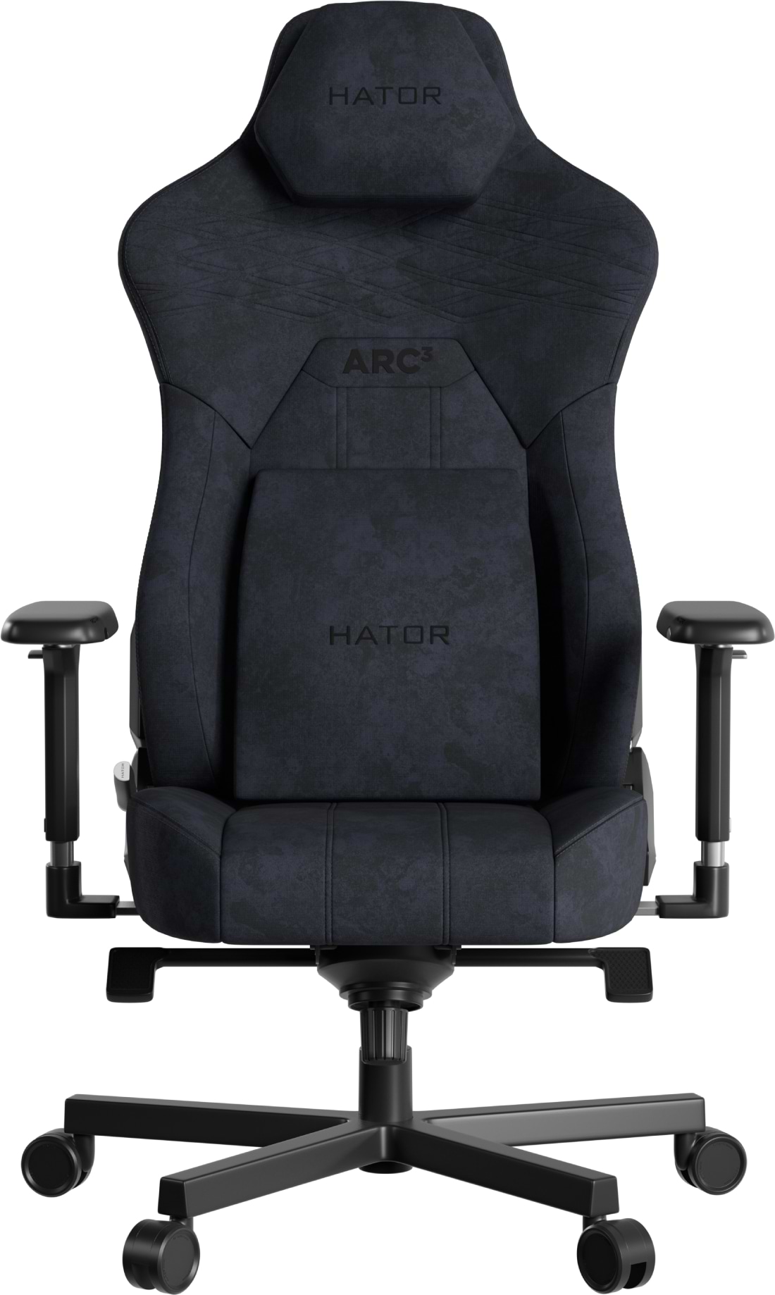 Крісло для геймерів Hator Arc 3 XL Velour (HTC3440XL) Black - Фото 1