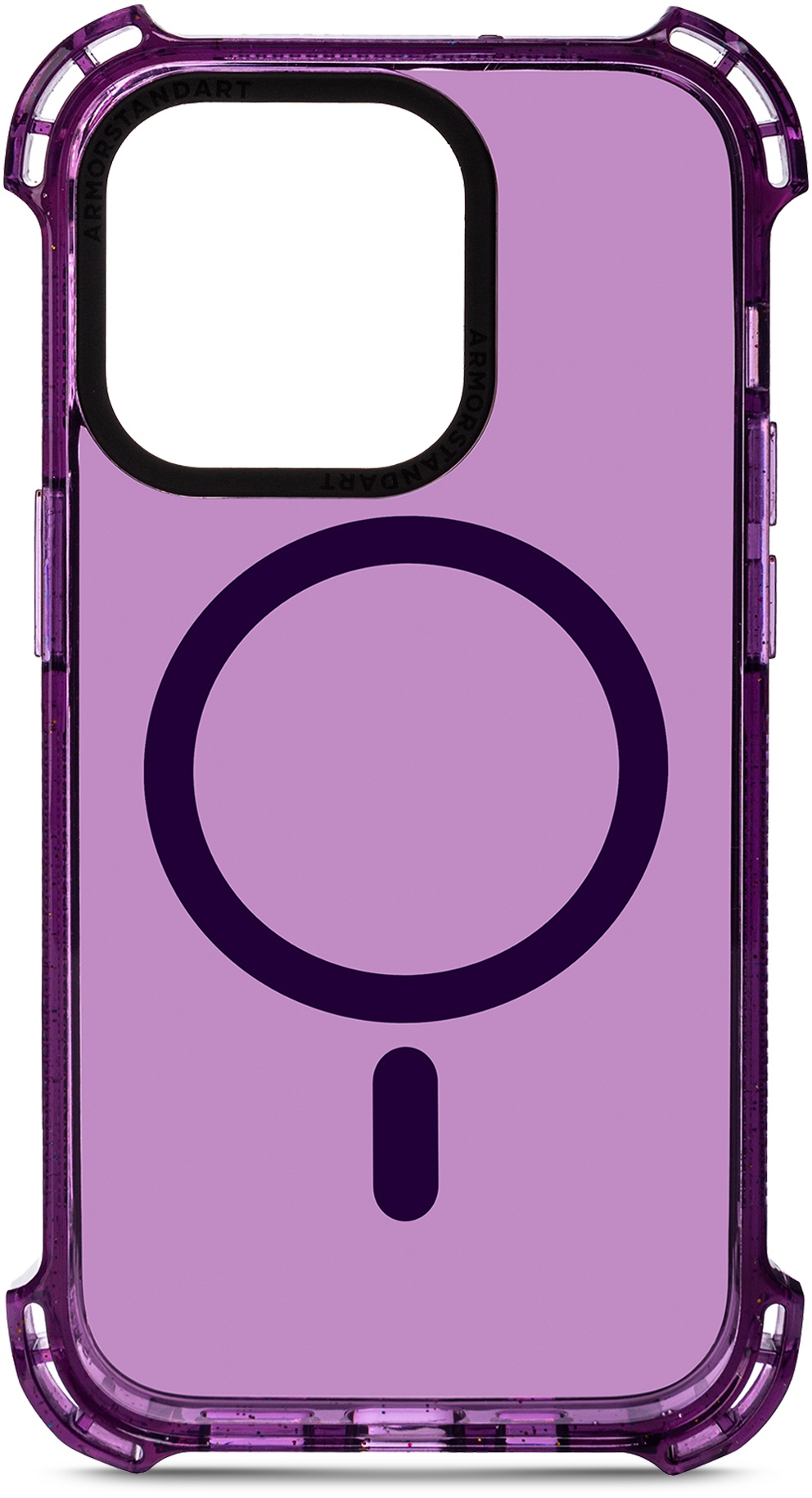 Чохол для смартфону
 Armorstandart Bounce for Apple iPhone 13 Pro Dark Purple (ARM75254) - Фото 1