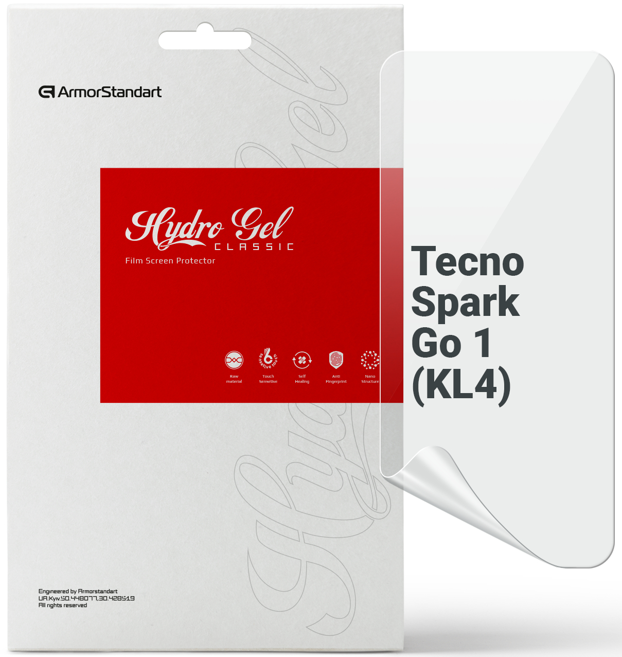 Защитная пленка для смартфона Armorstandart for Tecno Spark Go 1 (KL4) (ARM81156)