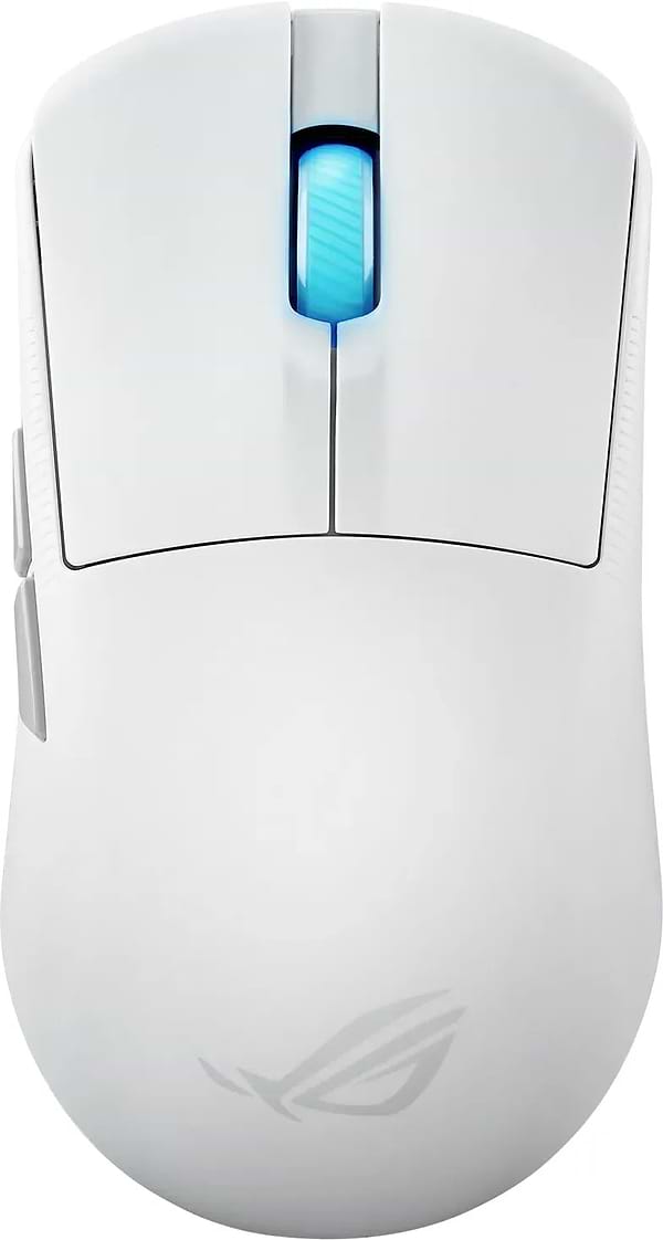 Фото - Мышь беспроводная игровая Asus ROG Harpe Ace Mini, USB-A/WL/BT White (90MP03Z0-BMUA10)