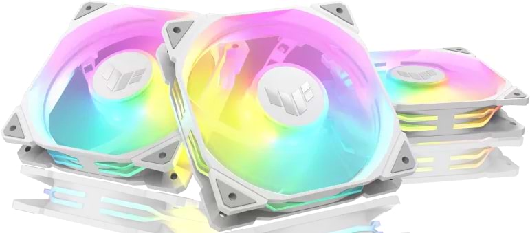 Корпусный вентилятор Asus TUF GAMING TR120 FAN ARGB WHITE 3IN1