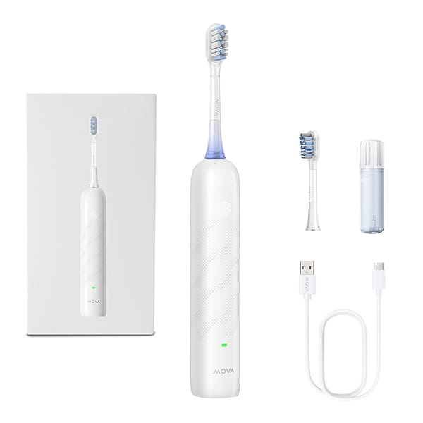 Фото - Зубная щетка электрическая Mova Fresh White (ATB13A-WH)