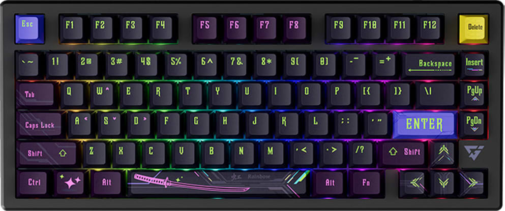 Купити Клавіатура дротова ігрова ATK RS7 eSports Hall Effect ENG (ATK-RS7-PRO-RGB) - Фото 1 Клавіатура дротова ігрова ATK RS7 eSports Hall Effect ENG (ATK-RS7-PRO-RGB) - Фото 1