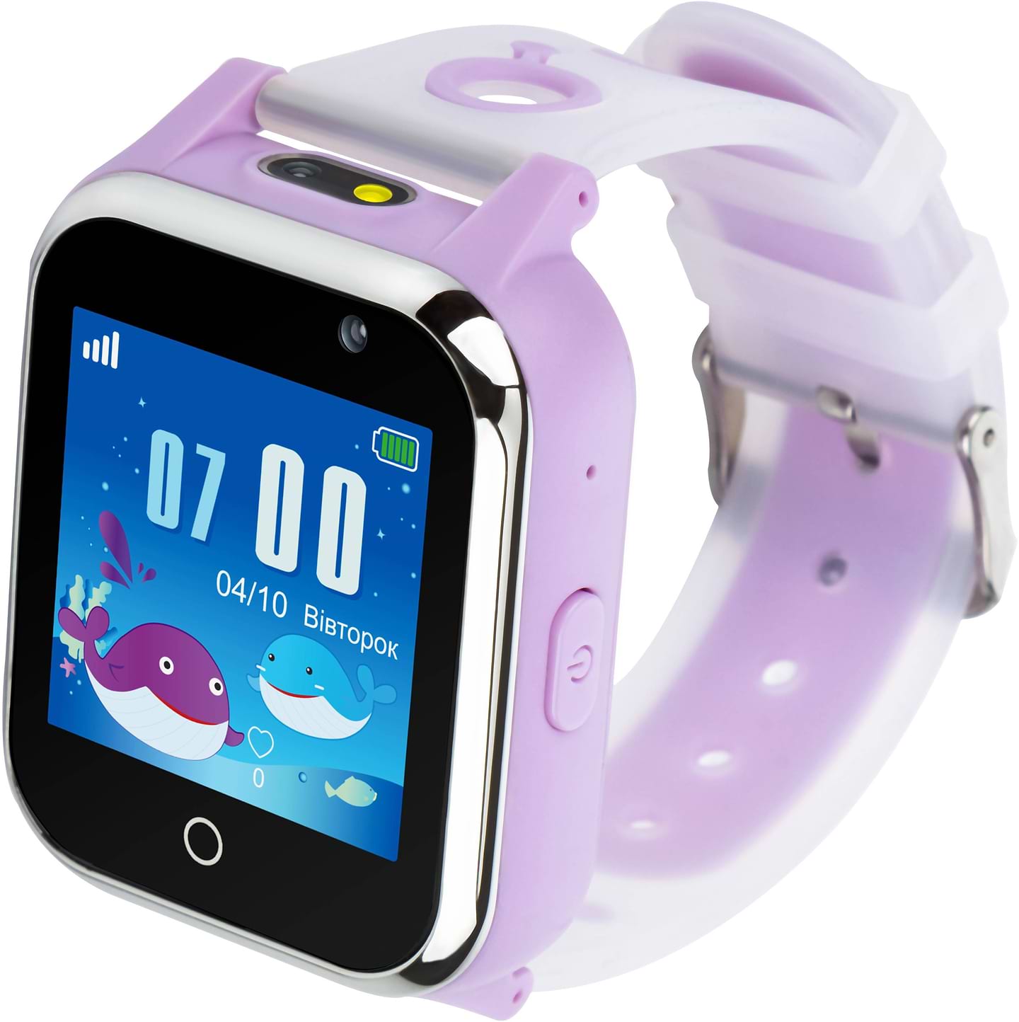 Детские часы Aura A100 Tracker/WIFI Purple (AUR-A100-PL) - Фото 1