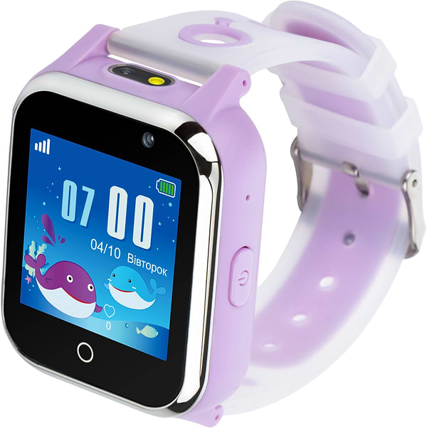 Фото - Дитячий годинник Aura A100 Tracker/WIFI Purple (AUR-A100-PL)